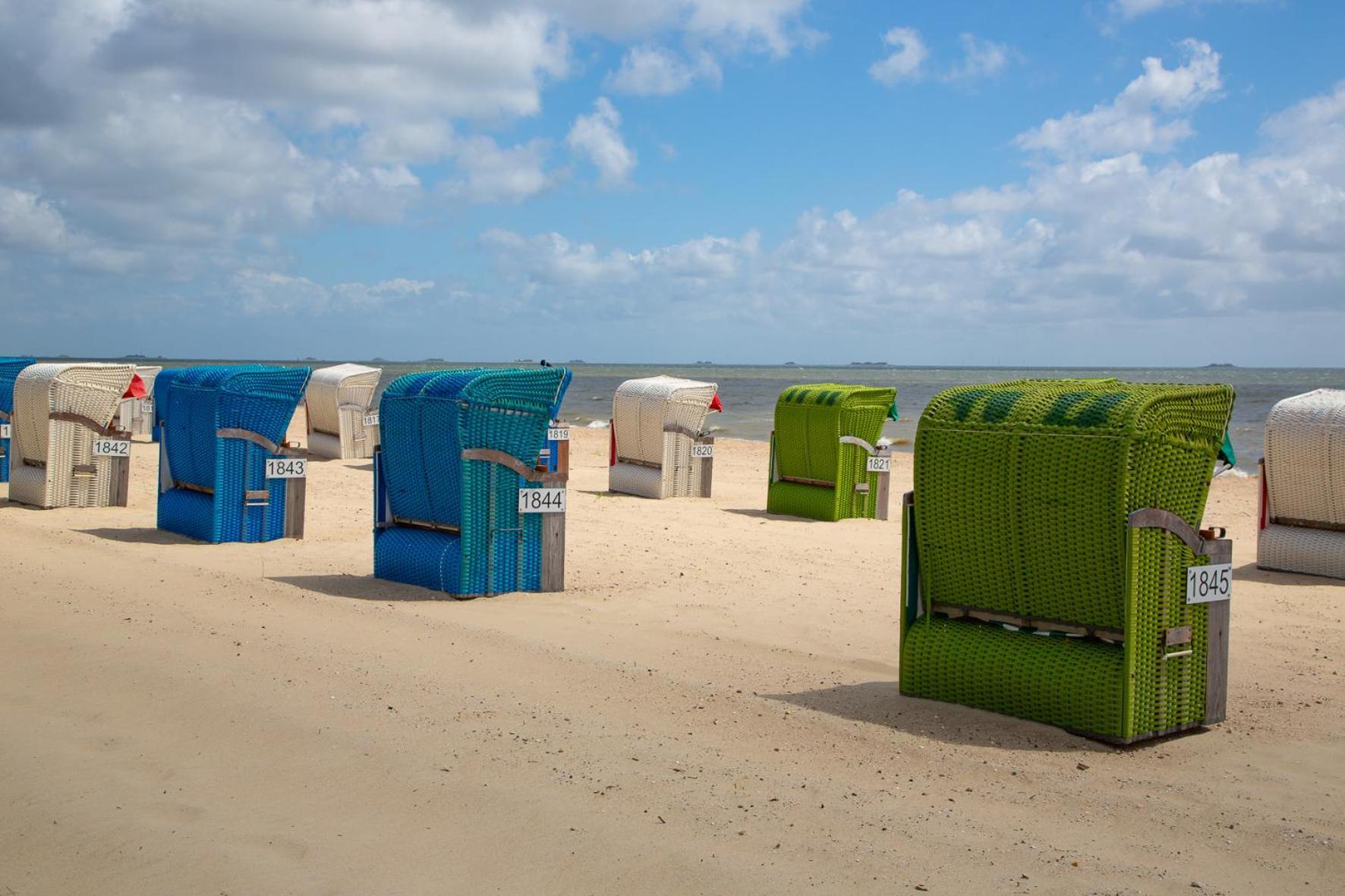 Wohnen Am Suedstrand - Ferienwohnung 1 1 Wyk auf Föhr Dış mekan fotoğraf